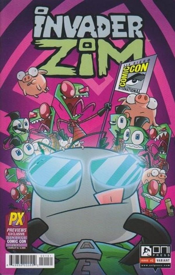 Invader Zim #1 (SDCC Previews Variant)