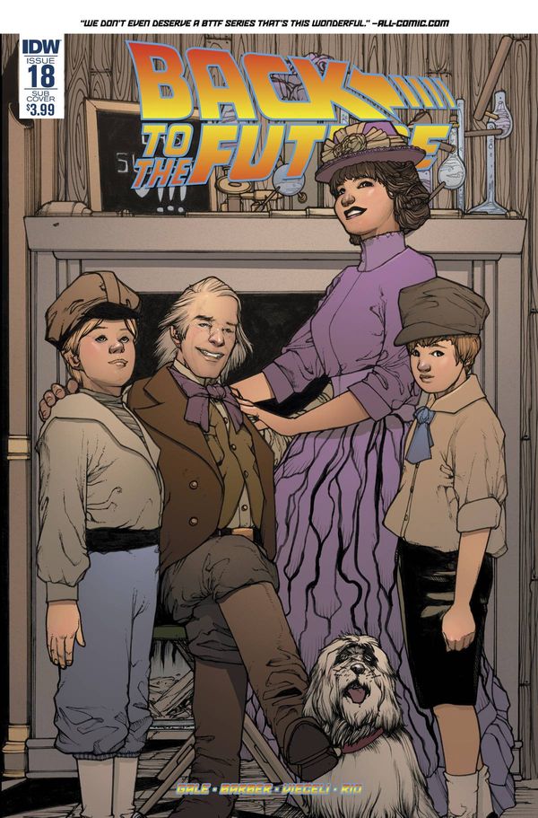Back To The Future #18 (Subscription Variant)