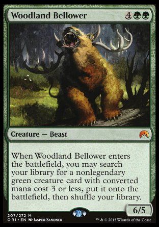 Woodland Bellower (Magic Origins) Trading Card