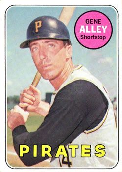 Gene Alley 1969 Topps #436 Sports Card