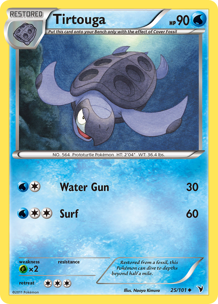 Cover Fossil Pokémon Card