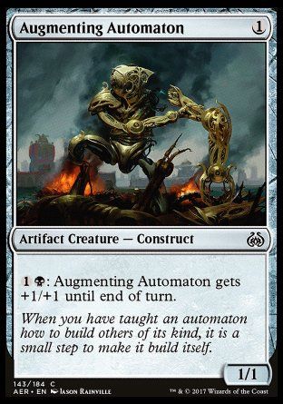 Augmenting Automaton (Aether Revolt) Trading Card