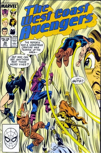 West Coast Avengers #32 Comic
