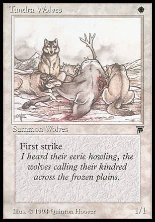 Tundra Wolves (Legends) Trading Card