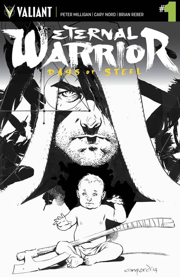 Eternal Warrior Days Of Steel #1 (30 Copy Incv B&amp;w Nord)