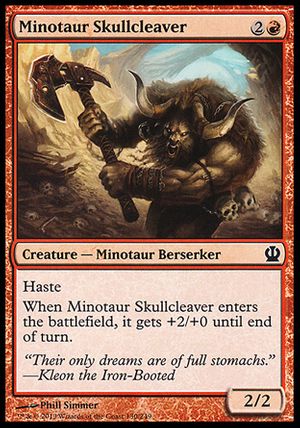 Minotaur Skullcleaver (Theros)