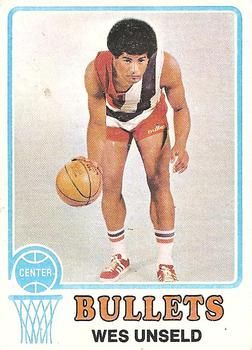 Wes Unseld 1973 Topps #176 Sports Card