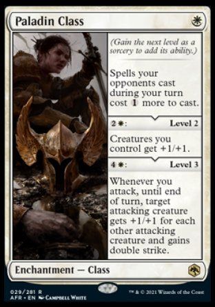 Paladin Class (Dungeons & Dragons: Adventures in the Forgotten Realms) Trading Card