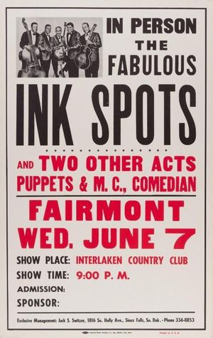 The Ink Spots Fairmont 1950