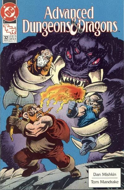 Advanced Dungeons and Dragons #32 Comic