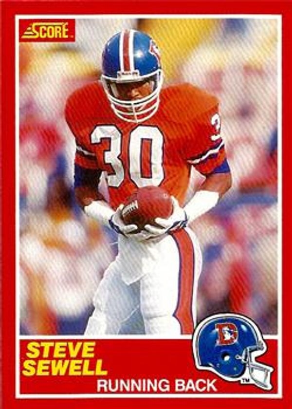 Steve Sewell 1989 Score #184