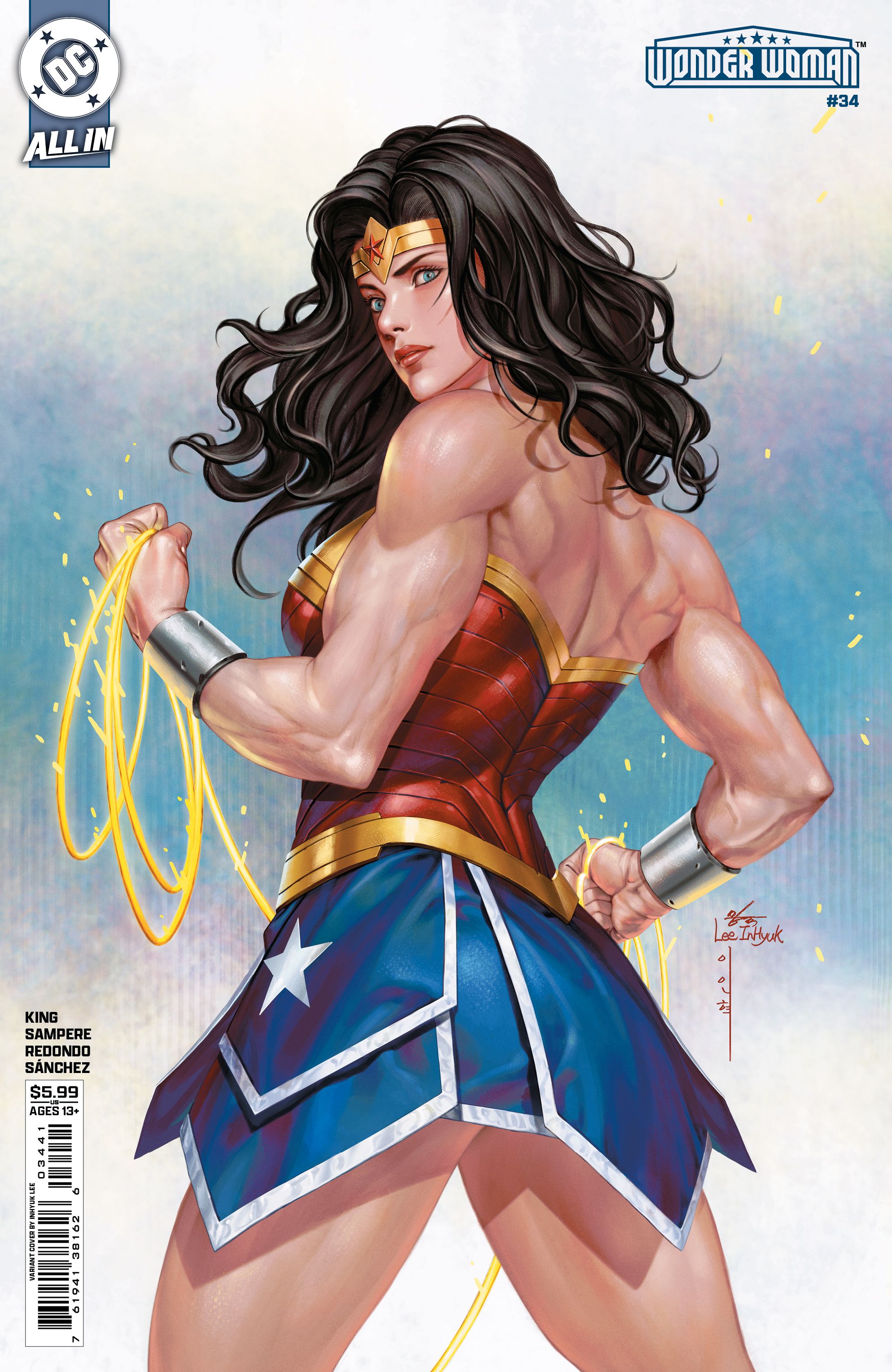 Wonder Woman #34 (Cvr D Inhyuk Lee Card Stock Variant) Comic