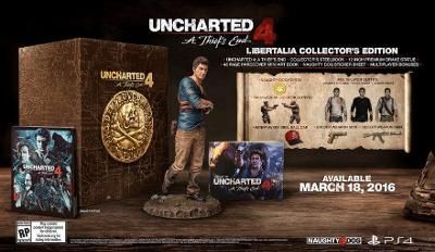 Uncharted 4: A Thief's End [Libertalia Collector's Edition] Video Game