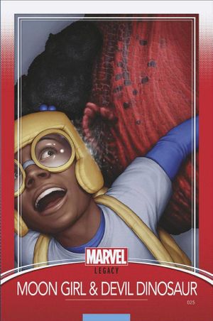 Moon Girl and Devil Dinosaur #25 (Trading Card Leg)