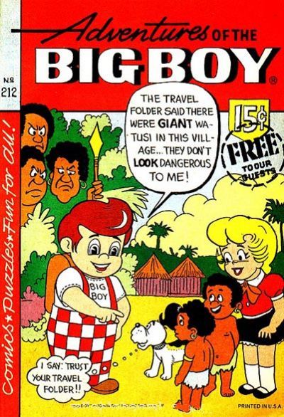 Adventures of Big Boy #212 Comic