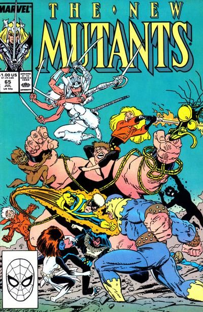 New Mutants #65 Comic