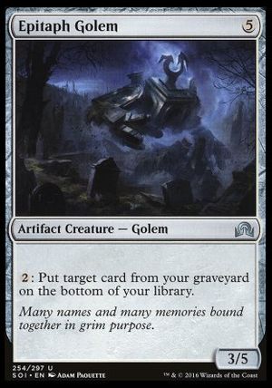 Epitaph Golem (Shadows over Innistrad)