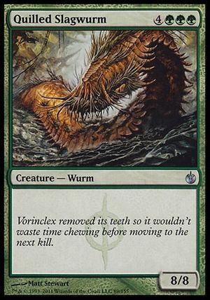 Quilled Slagwurm (Mirrodin Besieged)