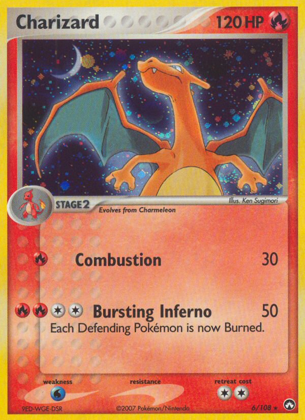 Charizard (6/108) - Power Keepers Pokémon Card