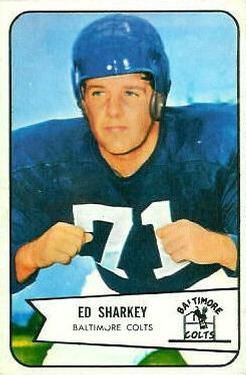Ed Sharkey 1954 Bowman #109 Sports Card