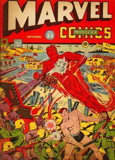 Marvel Mystery Comics #35 Comic