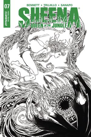 Sheena Queen of the Jungle #7 (Cover F 20 Copy Duursema B&w I)
