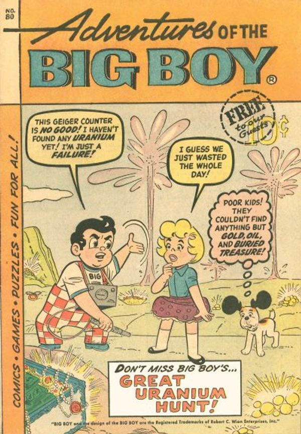 Adventures of Big Boy #80 [West]