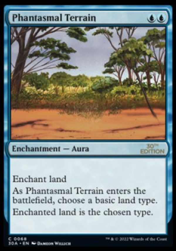 Phantasmal Terrain (Magic 30th Anniversary Edition)