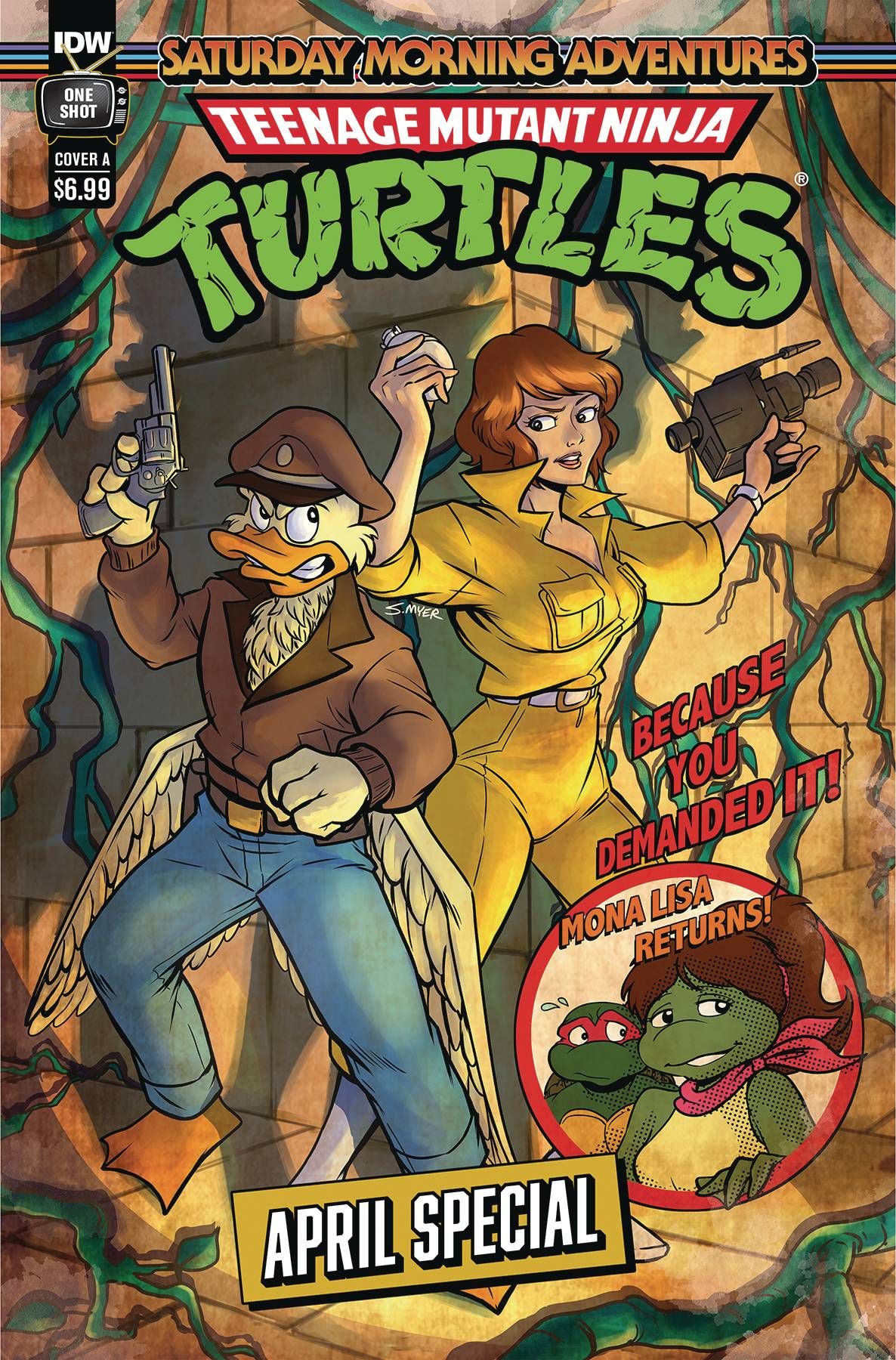 Teenage Mutant Ninja Turtles: Saturday Morning Adventures April Special Comic