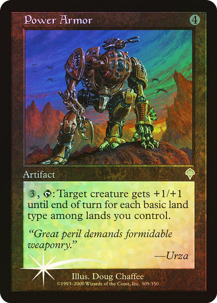 Power Armor (Invasion - Foil) Trading Card