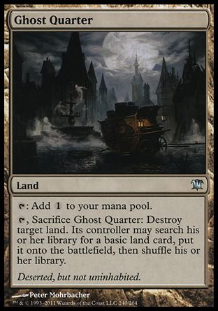 Ghost Quarter (Innistrad) Trading Card