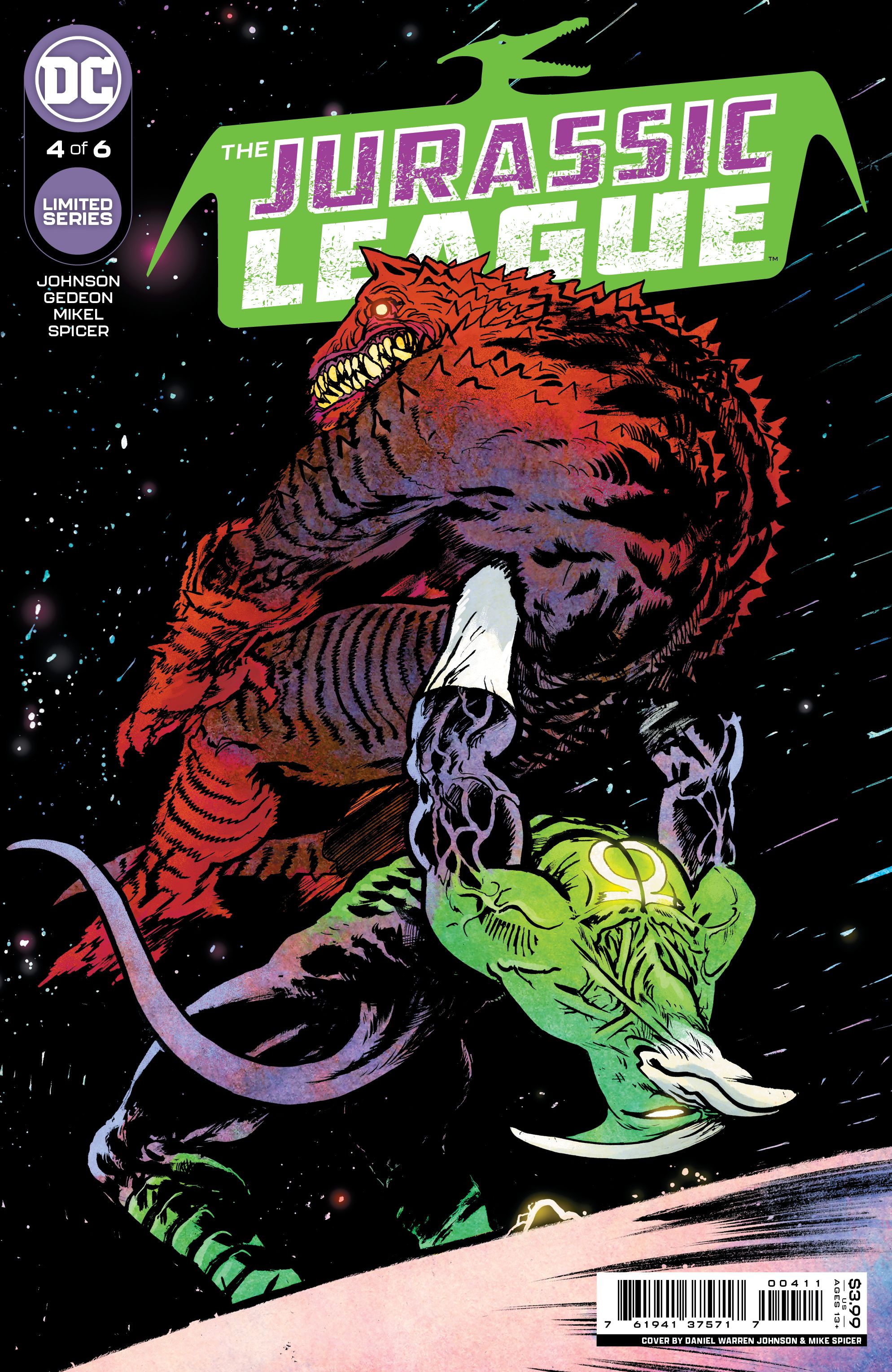 Jurassic League #4 Comic