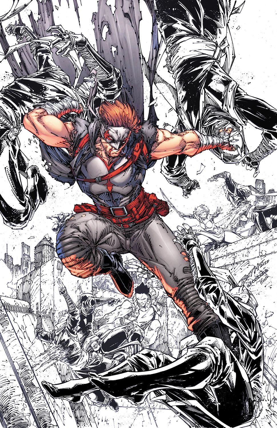 Final Boss #3 (Cvr E Inc 1:50 Brett Booth Spot Color Variant) Comic