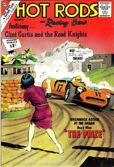 Hot Rods and Racing Cars #60 Comic