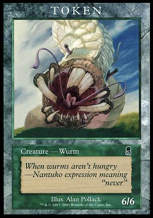 Wurm (Player Rewards Tokens) Trading Card