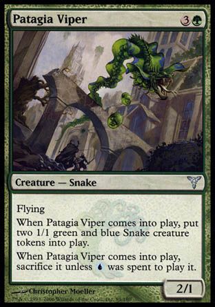 Patagia Viper (Dissension) Trading Card