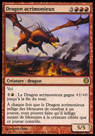 Mordant Dragon (Knights vs. Dragons) Trading Card