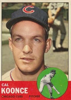 Cal Koonce 1963 Topps #31 Sports Card