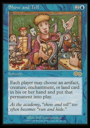 Show and Tell (Urza's Saga) Trading Card