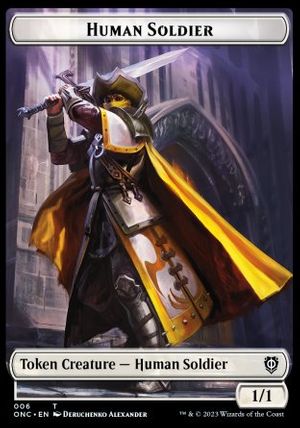 Human Soldier (Phyrexia: All Will Be One Commander Decks)