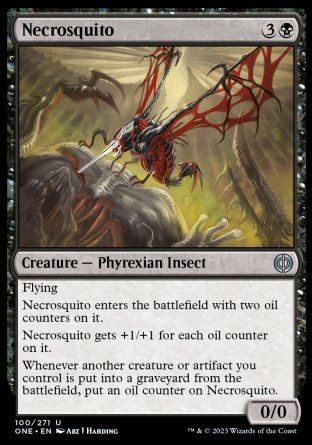 Necrosquito (Phyrexia: All Will Be One) Trading Card