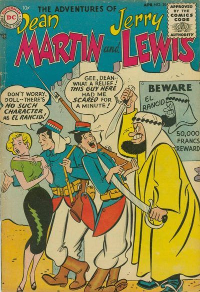 Adventures of Dean Martin and Jerry Lewis #20 Comic