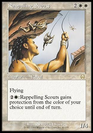 Rappelling Scouts (Mercadian Masques) Trading Card