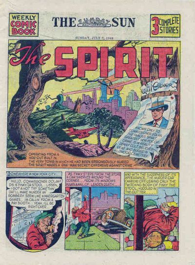 Spirit Section #7/7/1940 Comic