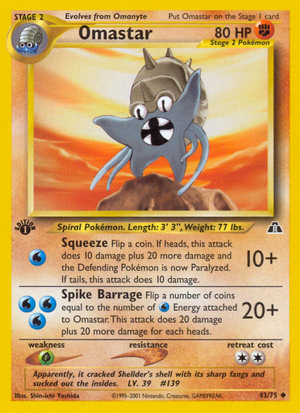 omanyte pokemon card value 52/62 1st Edition Fossil PSA 9 Water HP Omanyte Pokmon TCG Cards for