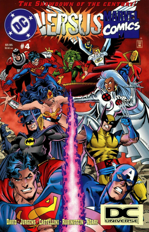 DC vs マーヴル DC Versus Marvel/Marvel Versus DC #4 Value - GoCollect