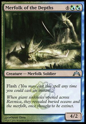 Merfolk of the Depths (Gatecrash)