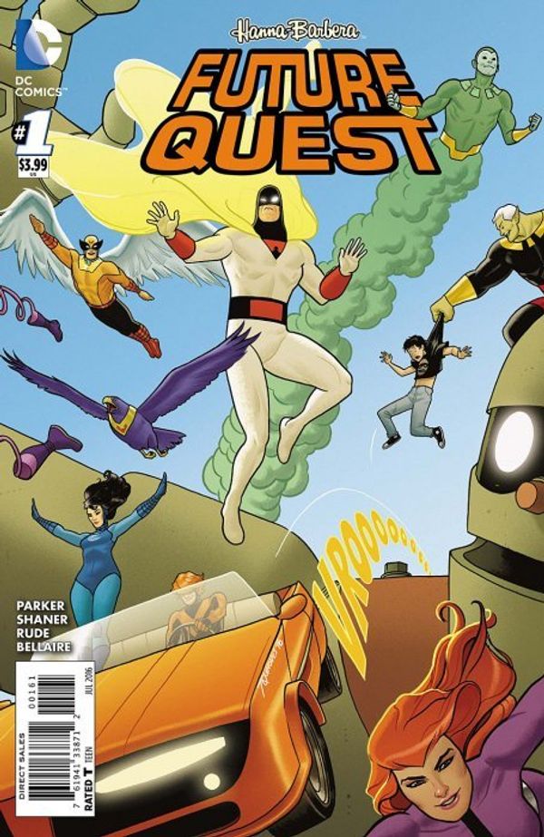Future Quest #1 (Action Heroes Variant Cover)