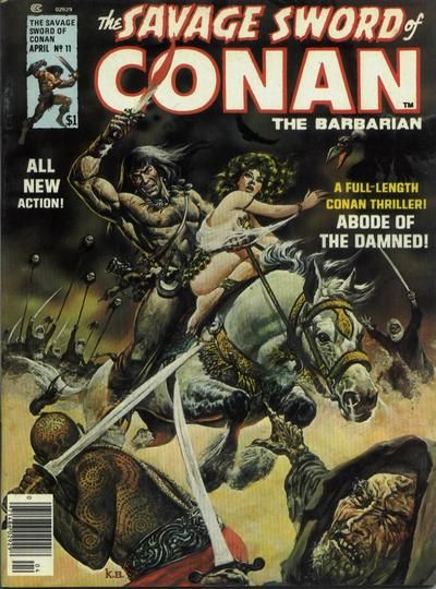 The Savage Sword of Conan #11 Comic
