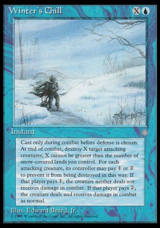 Winter's Chill (Ice Age) Trading Card